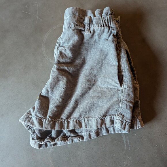 Zara | PAPERBAG SHORTS |Gray - Picture 9 of 16